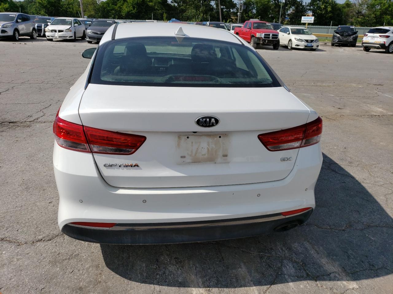 2018 Kia Optima Ex VIN: 5XXGU4L38JG196933 Lot: 59241724