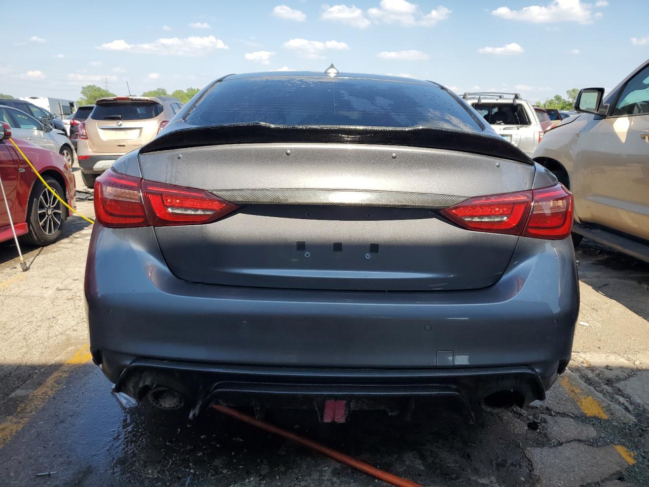 JN1FV7AR3JM481487 2018 Infiniti Q50 Red Sport 400