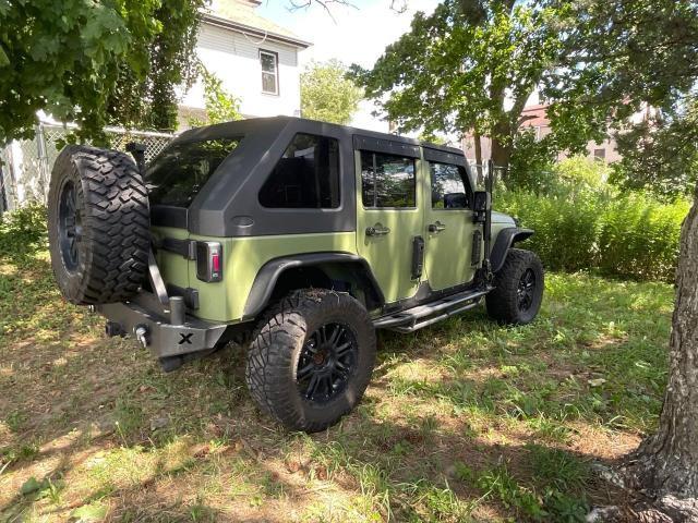 Паркетники JEEP WRANGLER 2015 Зеленый