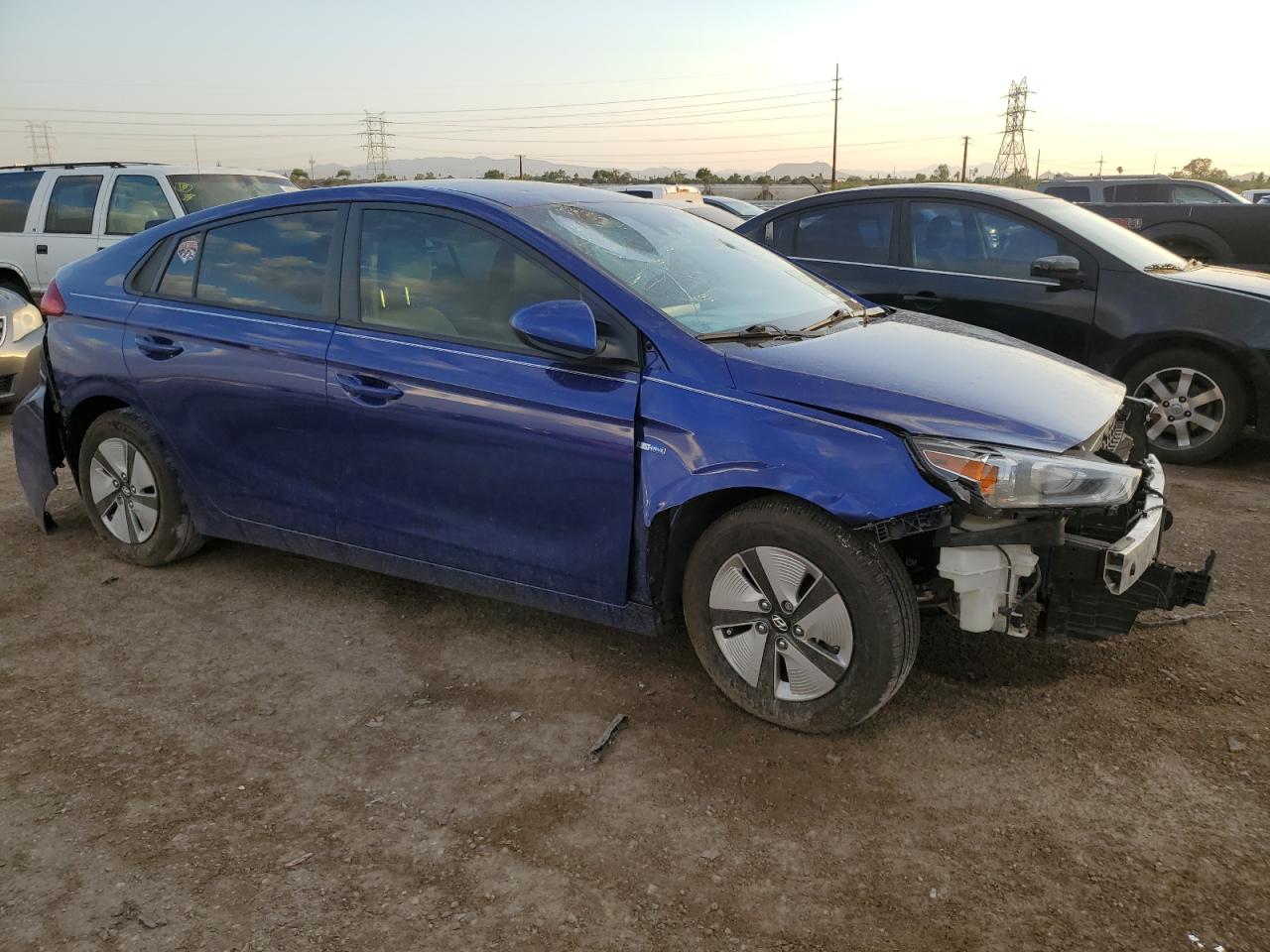 2020 Hyundai Ioniq Blue VIN: KMHC65LC0LU210475 Lot: 59788824