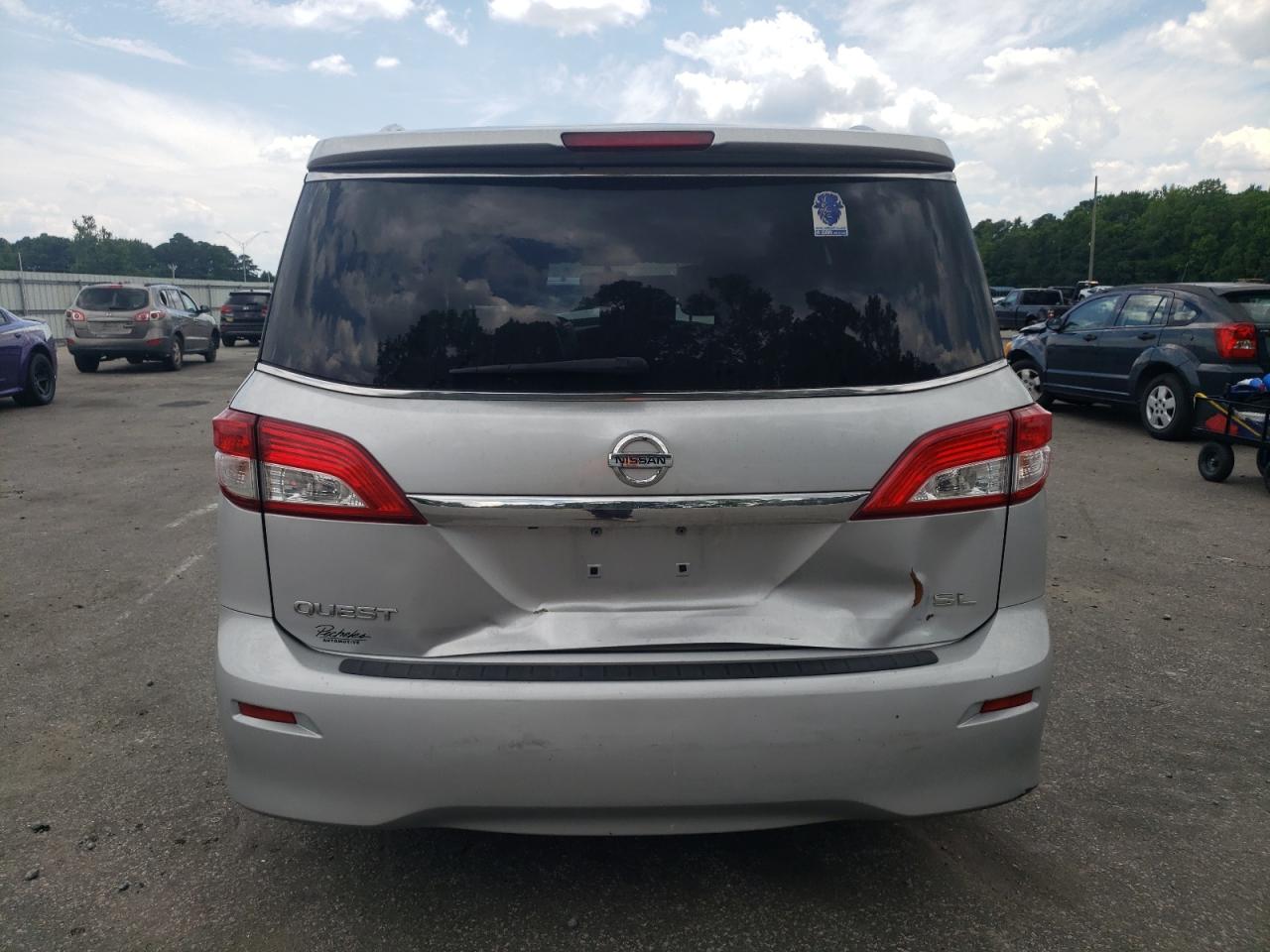 2012 Nissan Quest S VIN: JN8AE2KP8C9038057 Lot: 59124174