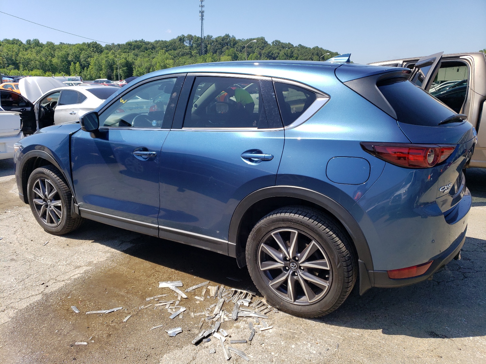 2018 Mazda Cx-5 Grand Touring vin: JM3KFBDM1J0421993