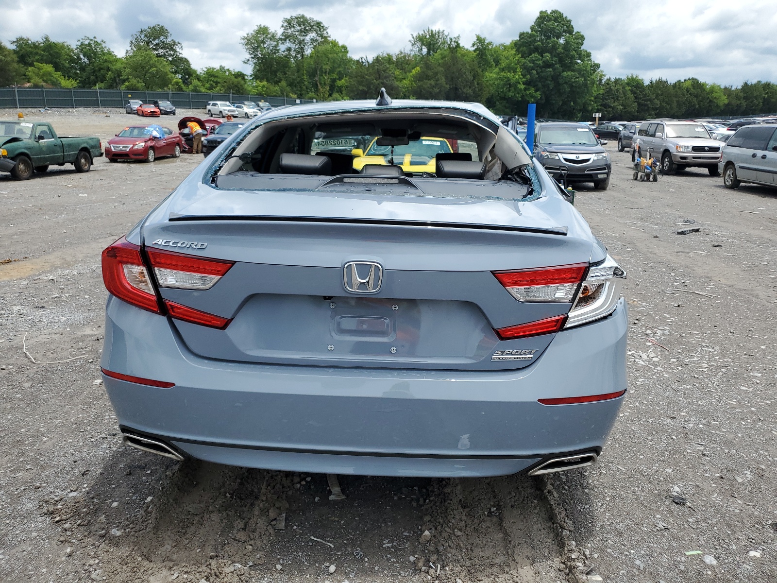 1HGCV1F45NA102590 2022 Honda Accord Sport Se