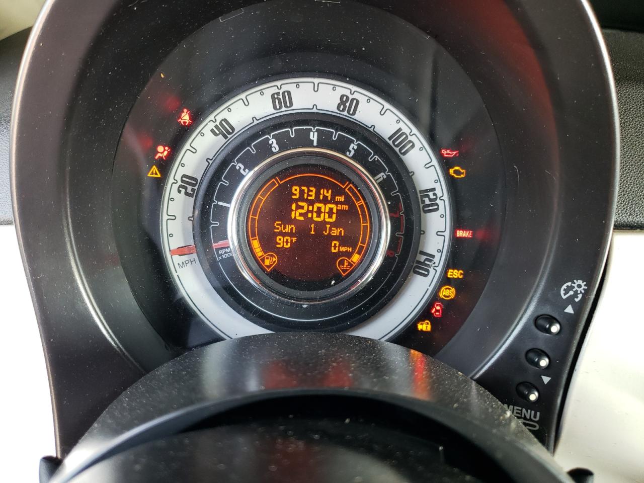 2015 Fiat 500 Pop VIN: 3C3CFFAR6FT607919 Lot: 58724354