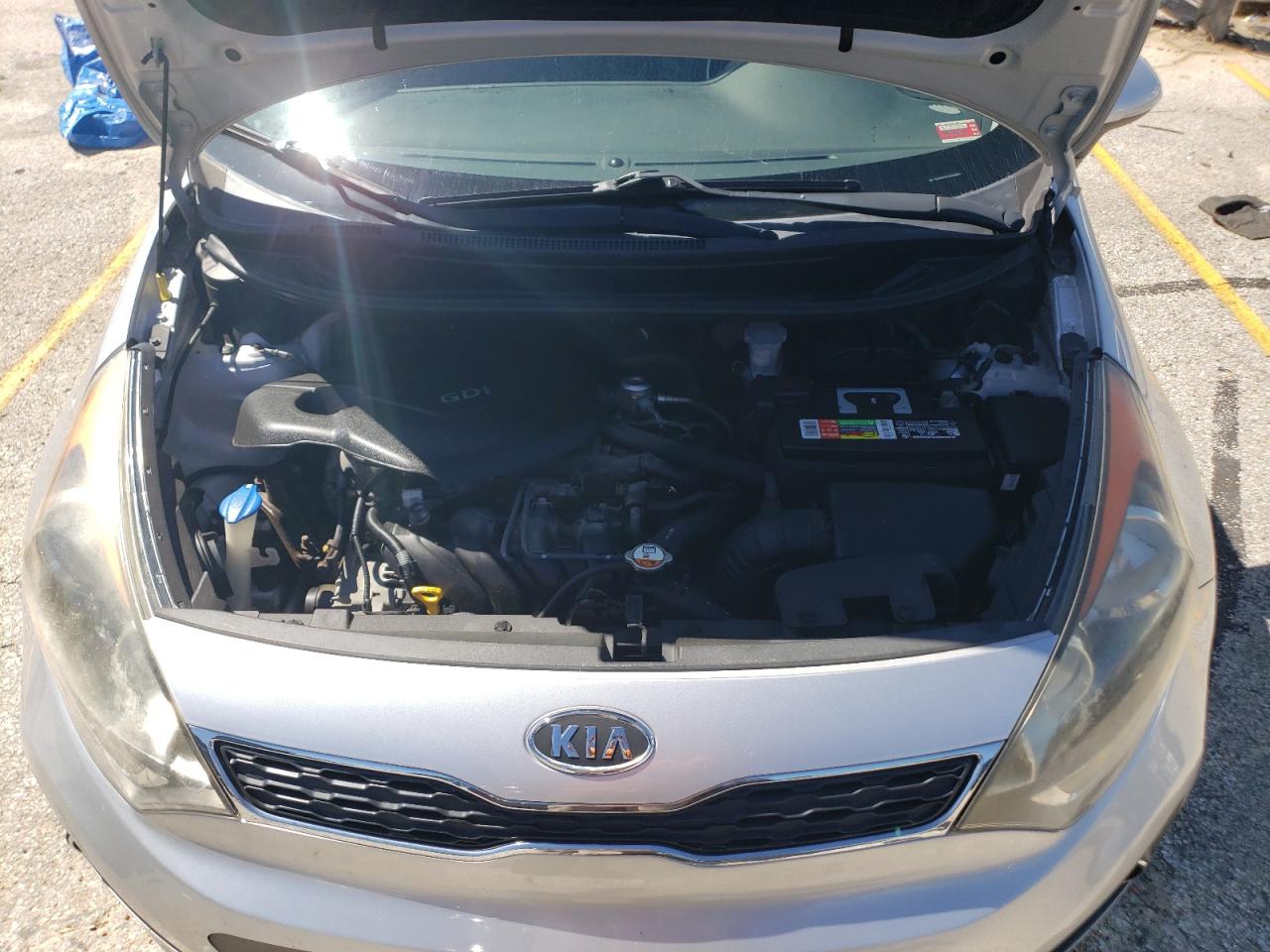 2013 Kia Rio Ex VIN: KNADN5A37D6123660 Lot: 60958504