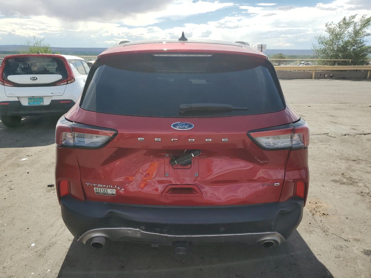 2022 Ford Escape Titanium VIN: 1FMCU9J90NUA14009 Lot: 60517334