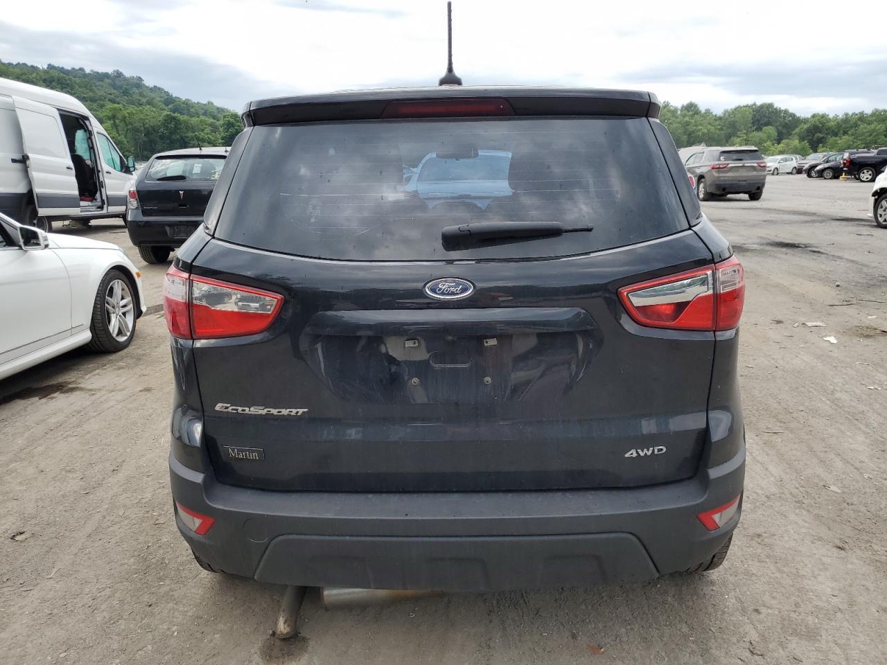 2020 Ford Ecosport S VIN: MAJ6S3FL5LC343645 Lot: 59158414