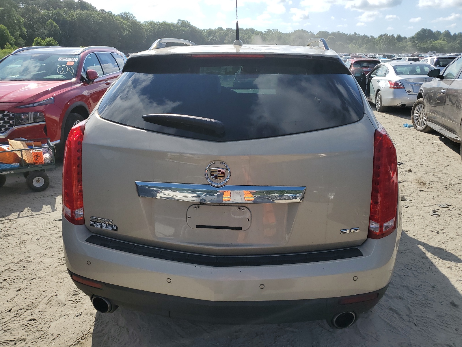 3GYFNAE39CS507295 2012 Cadillac Srx Luxury Collection