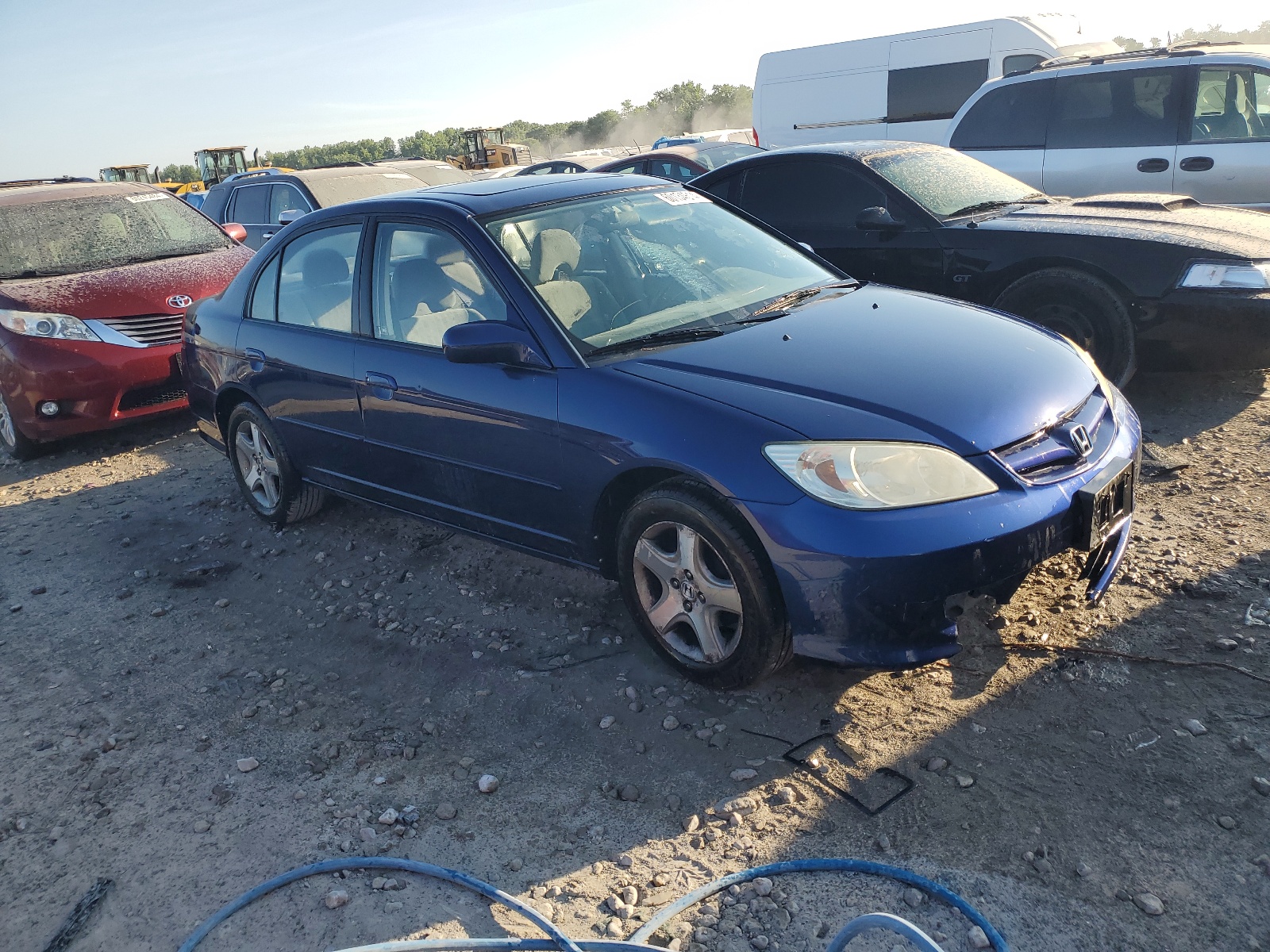 1HGES26814L016657 2004 Honda Civic Ex
