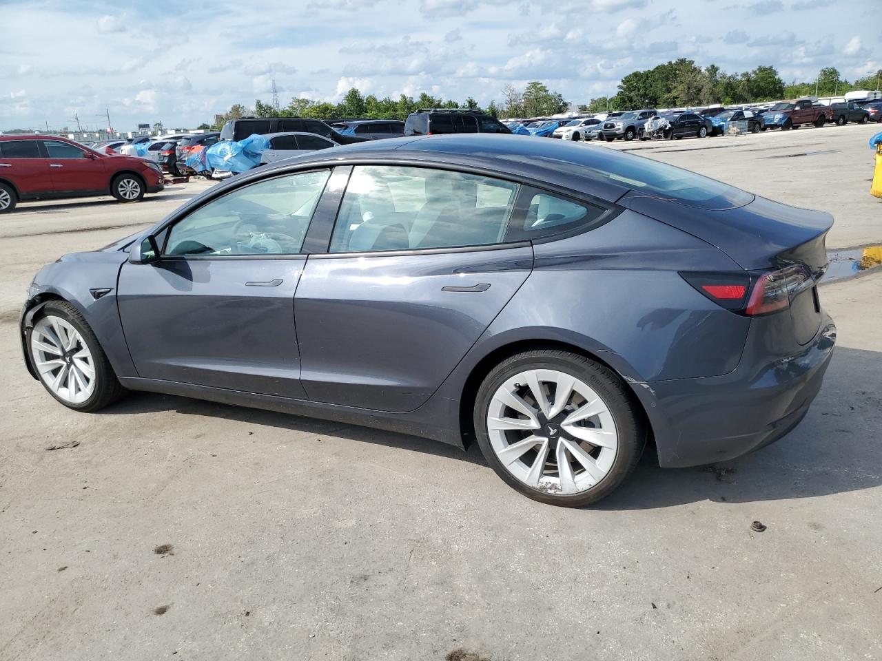 5YJ3E1EA4MF090587 2021 TESLA MODEL 3 - Image 2