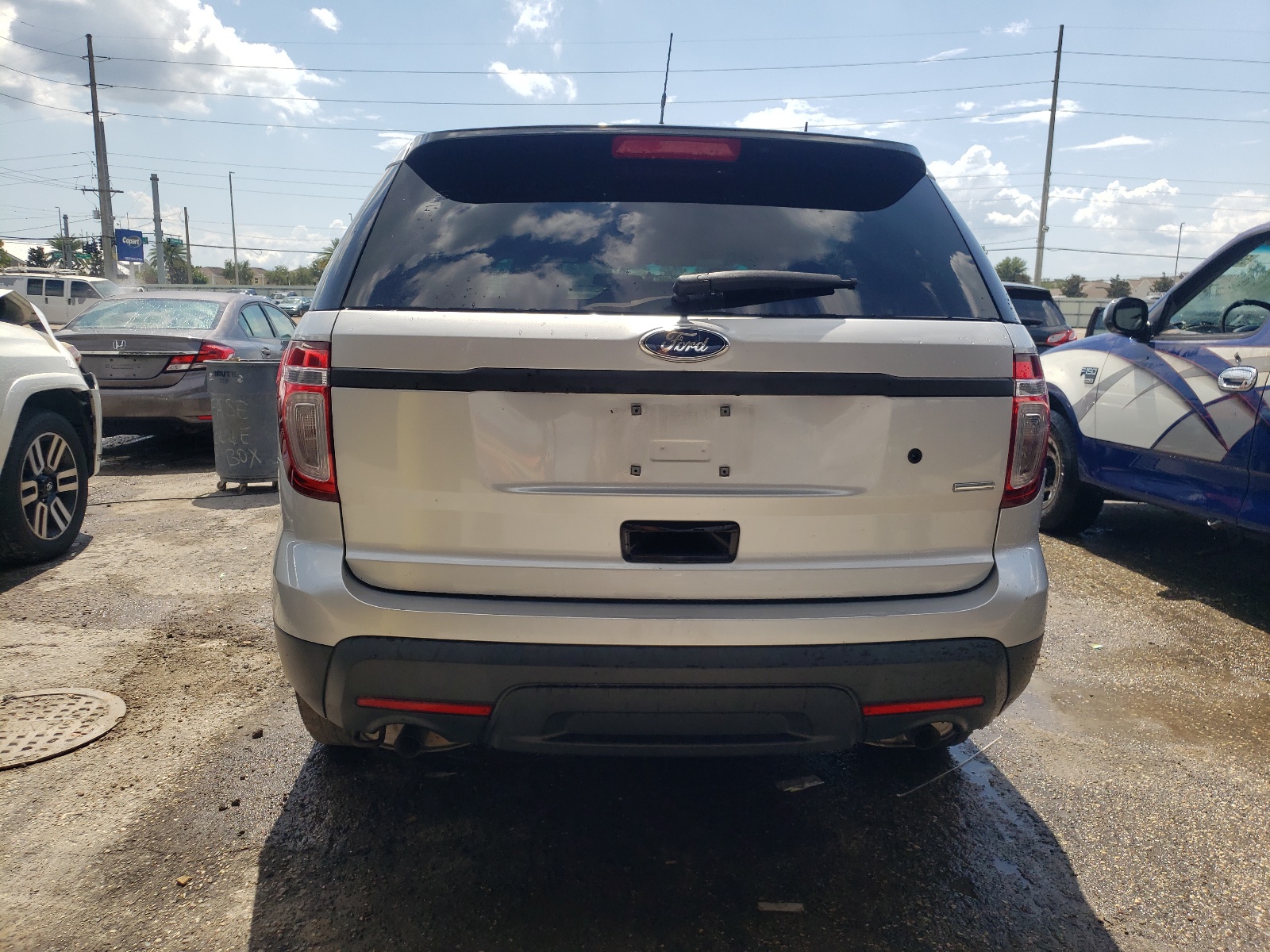1FM5K8AR7FGA66553 2015 Ford Explorer Police Interceptor
