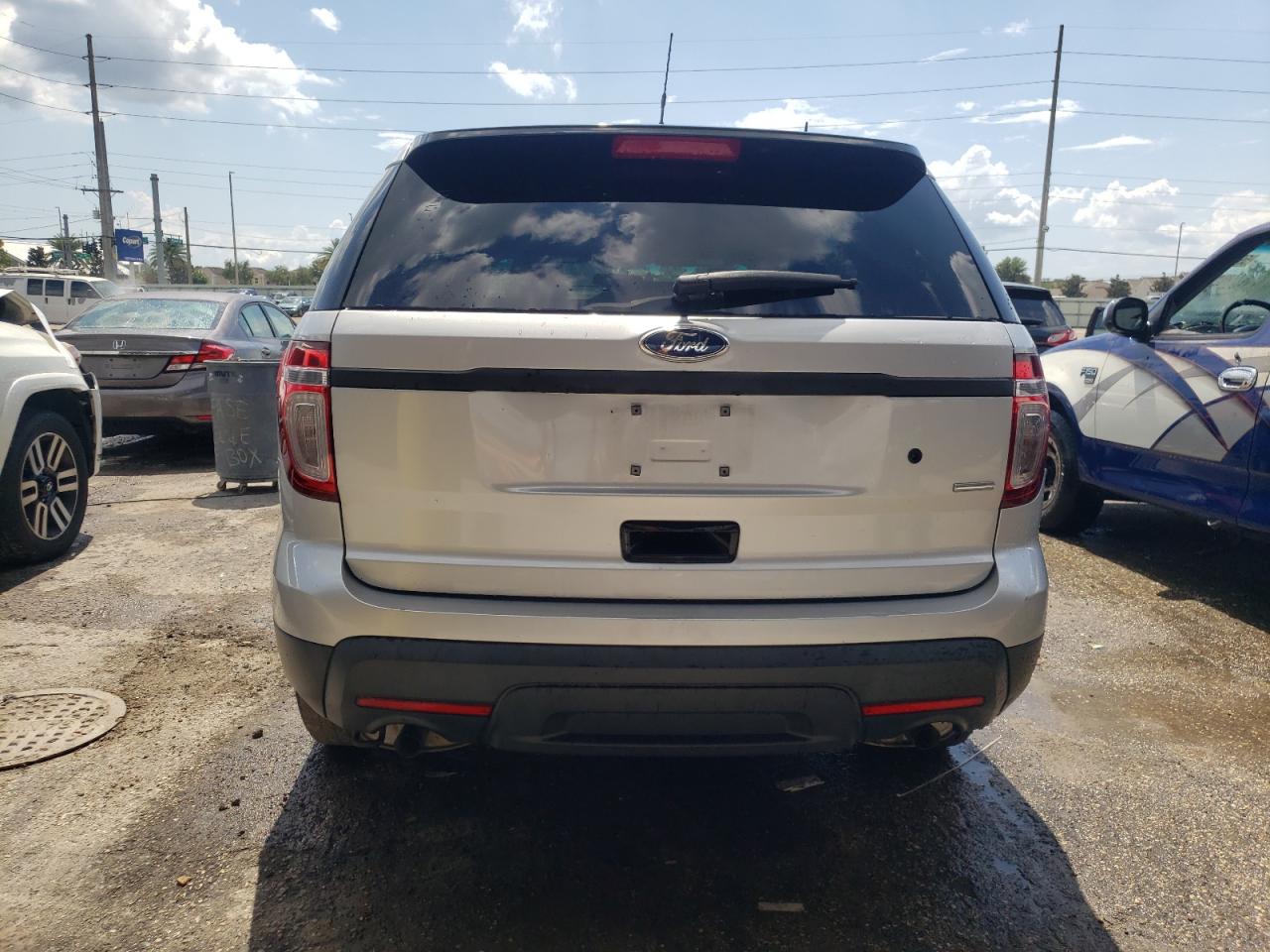 2015 Ford Explorer Police Interceptor VIN: 1FM5K8AR7FGA66553 Lot: 59309284