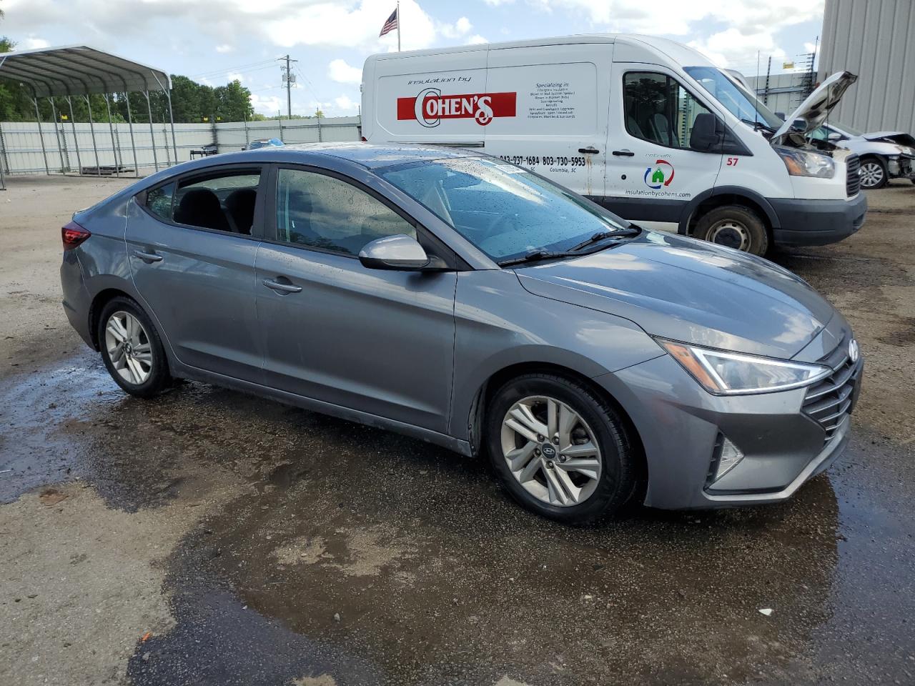 2019 Hyundai Elantra Sel VIN: 5NPD84LFXKH484962 Lot: 60039934