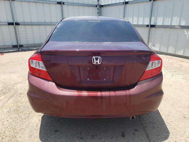 Седаны HONDA CIVIC 2012 Бордовый