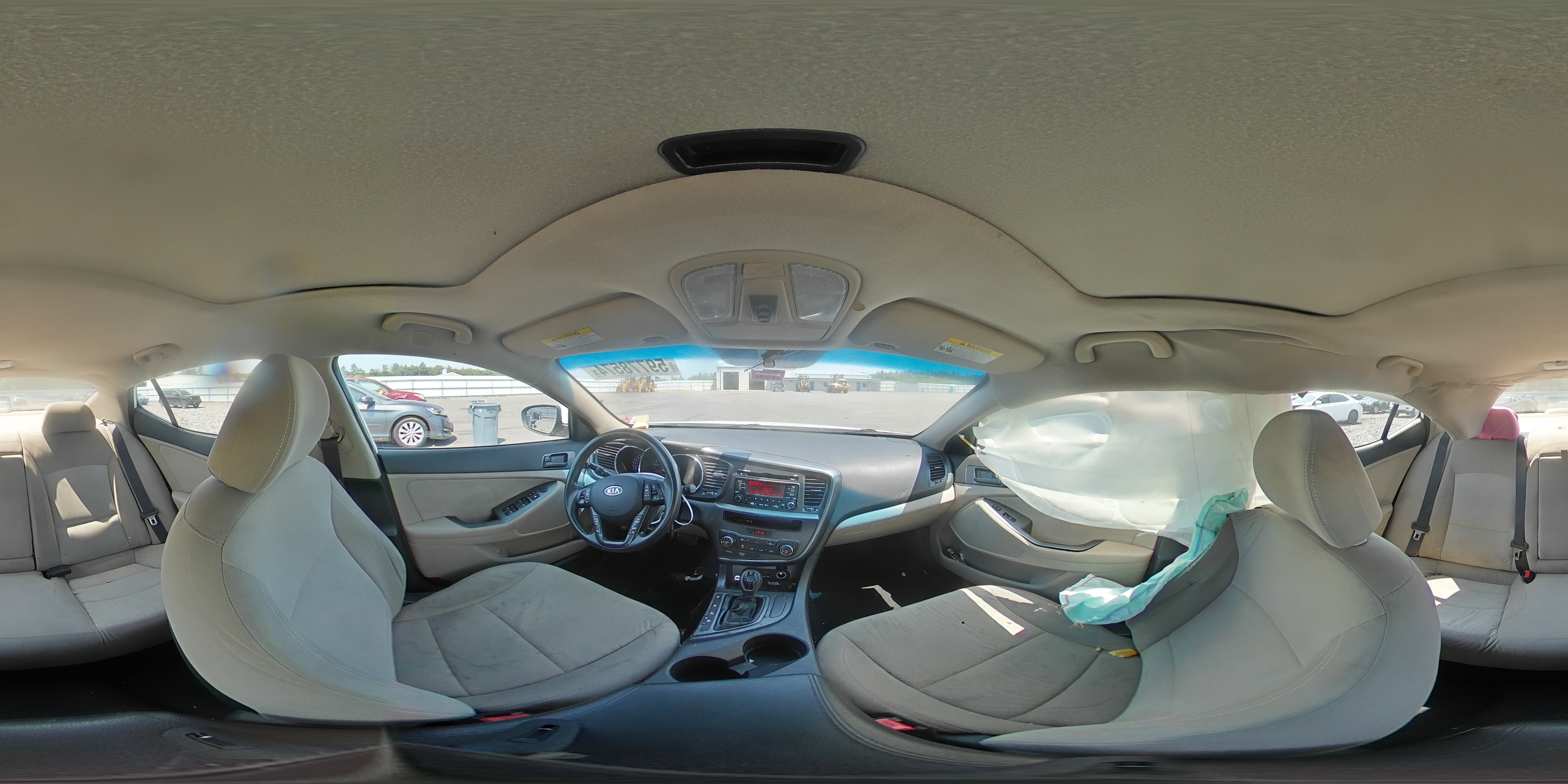 2012 Kia Optima Lx VIN: KNAGM4A74C5284940 Lot: 59778574