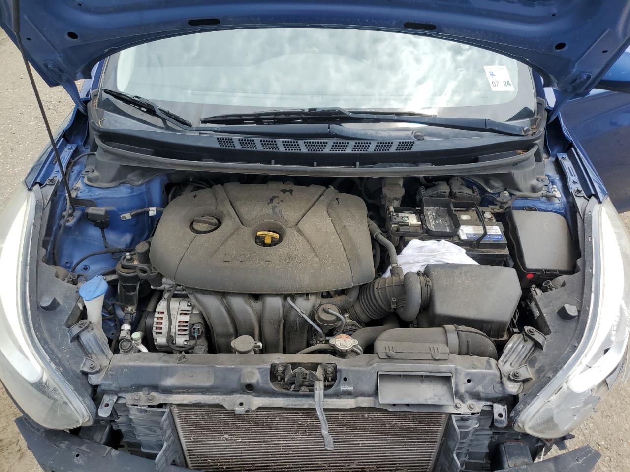 2016 Hyundai Elantra Se VIN: 5NPDH4AE7GH720016 Lot: 57200804