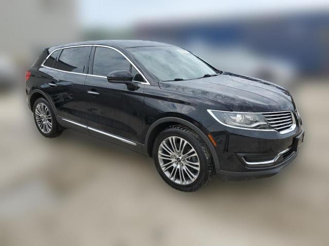  LINCOLN MKX 2016 Чорний