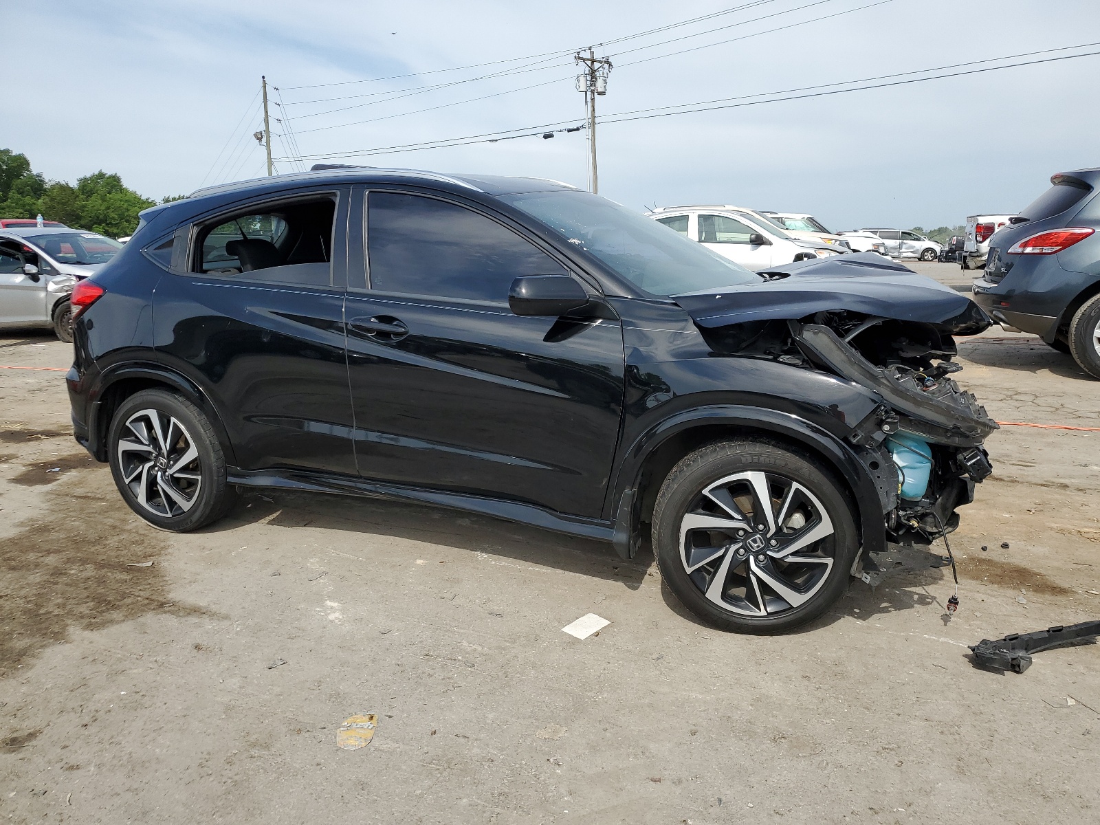 2019 Honda Hr-V Sport vin: 3CZRU5H14KG707147