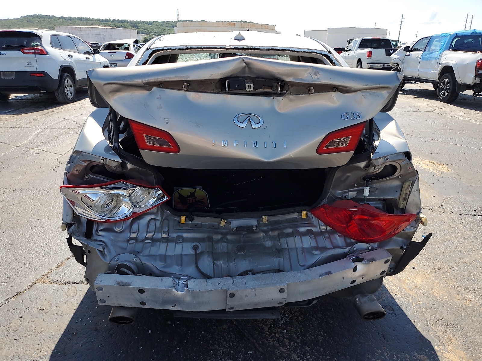 JNKBV61E38M206357 2008 Infiniti G35