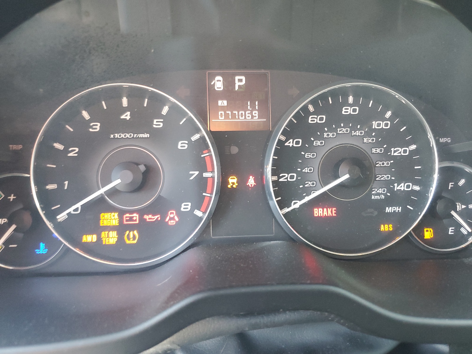 4S3BMBB67B3226824 2011 Subaru Legacy 2.5I Premium