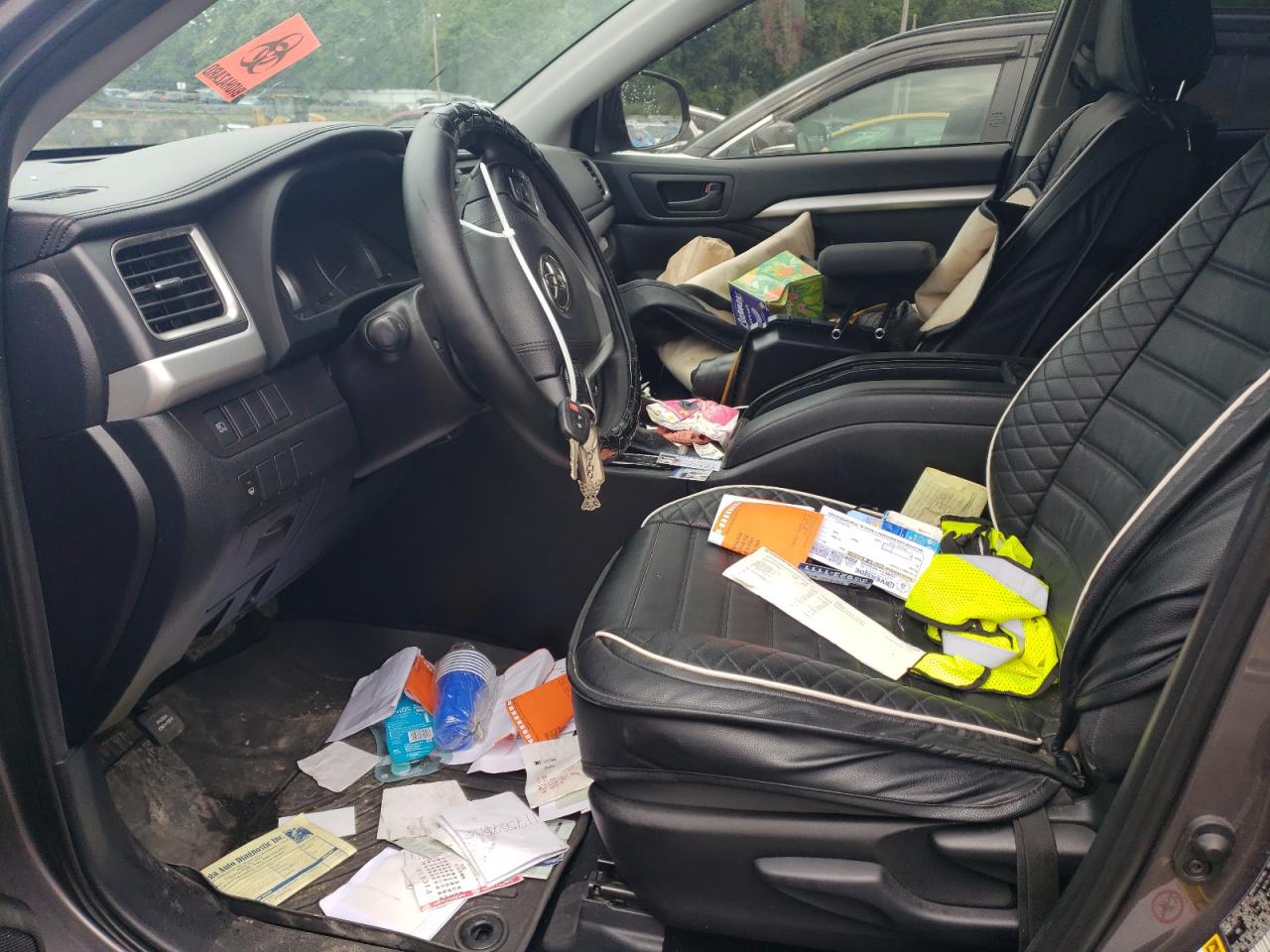 2019 Toyota Highlander Le VIN: 5TDZZRFH6KS303024 Lot: 58551144