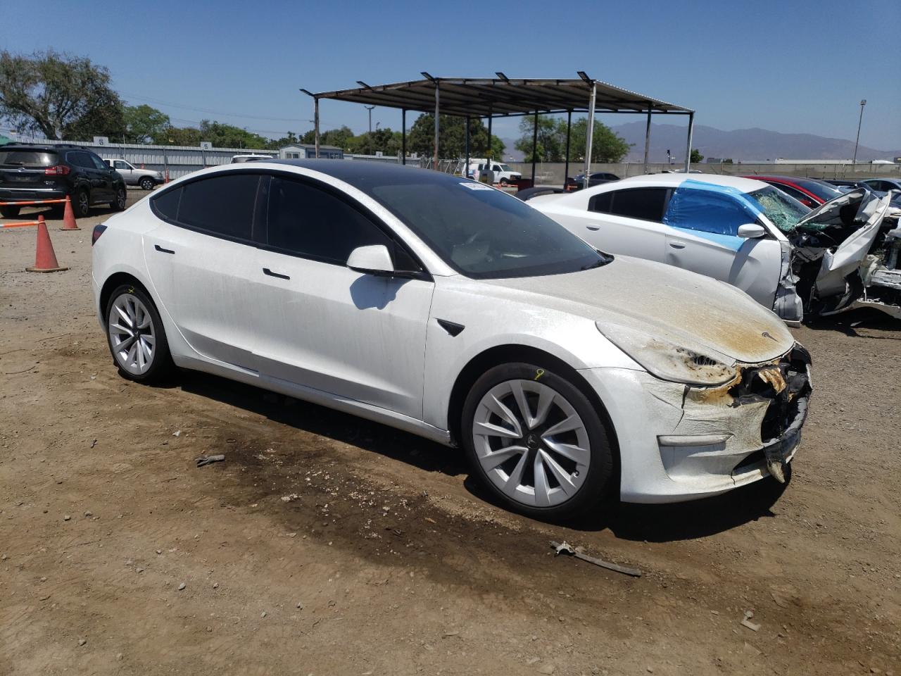 VIN 5YJ3E1EA9PF428411 2023 TESLA MODEL 3 no.4