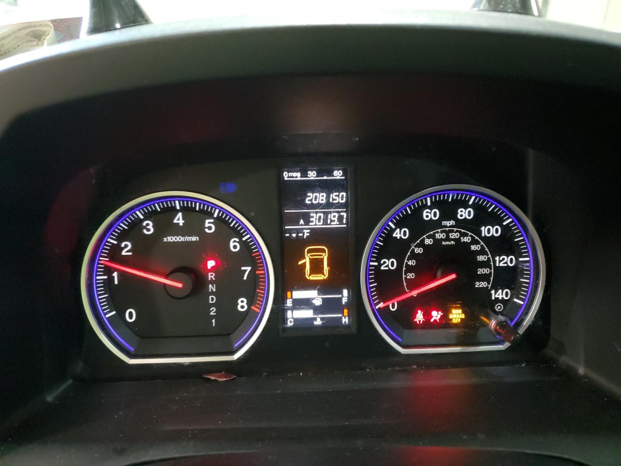 2009 Honda Cr-V Exl VIN: 5J6RE48749L062301 Lot: 60072444