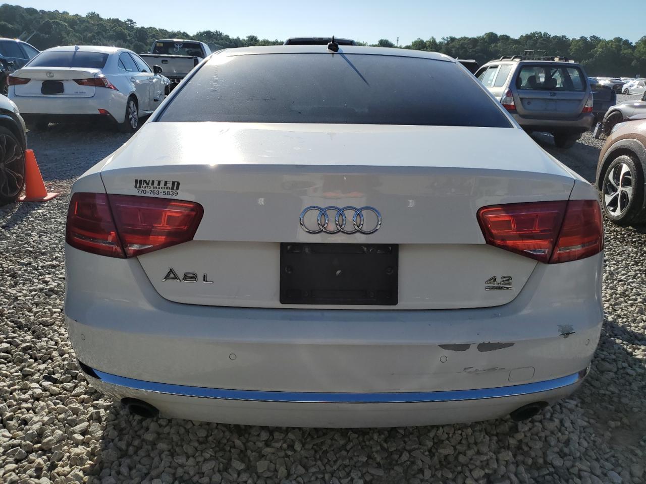 2012 Audi A8 L Quattro VIN: WAURVAFD6CN007922 Lot: 60077384