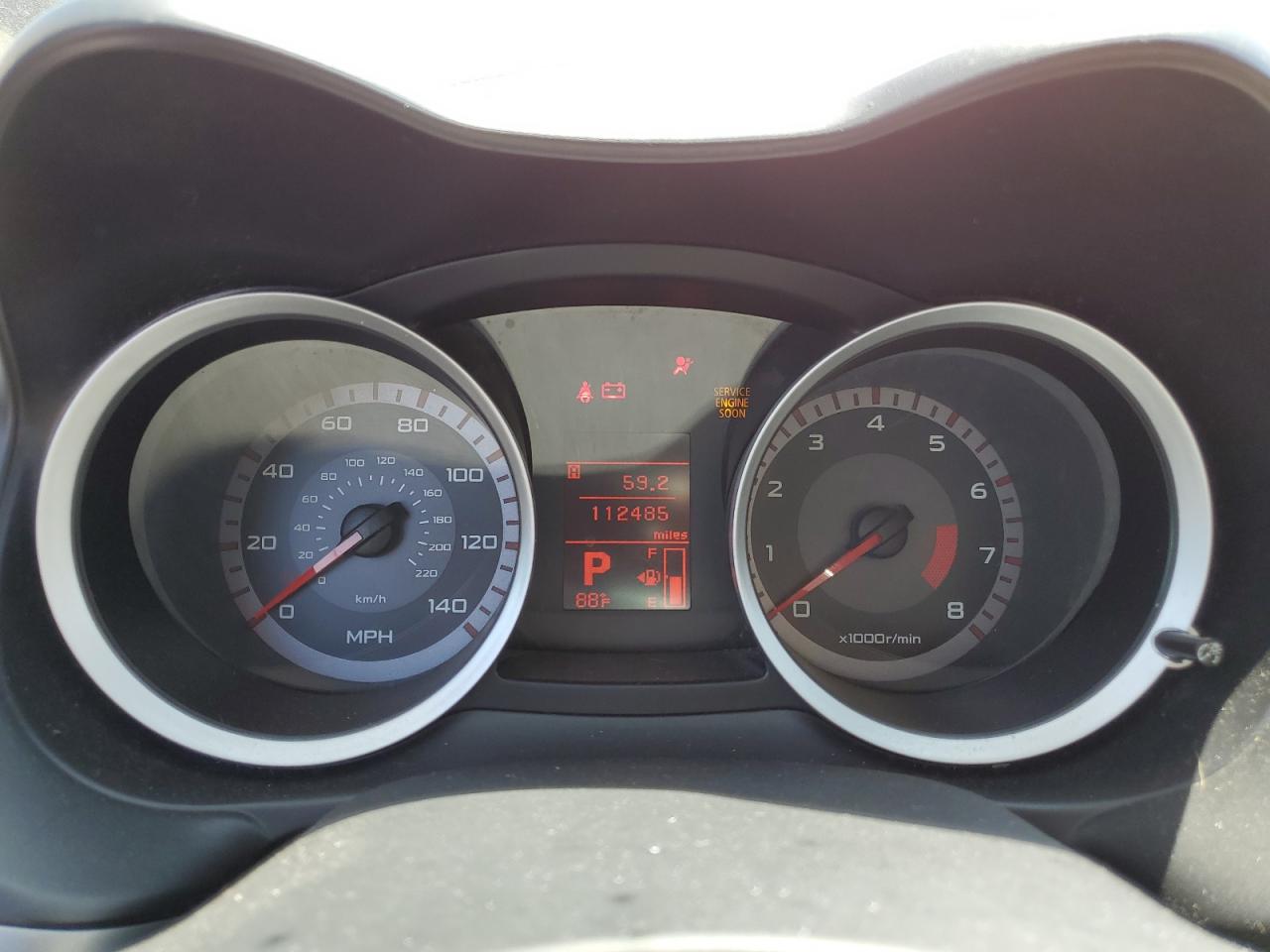 2008 Mitsubishi Lancer Es VIN: JA3AU26U88U009501 Lot: 58316614