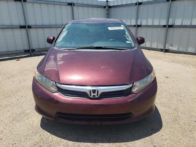 Седаны HONDA CIVIC 2012 Бордовый