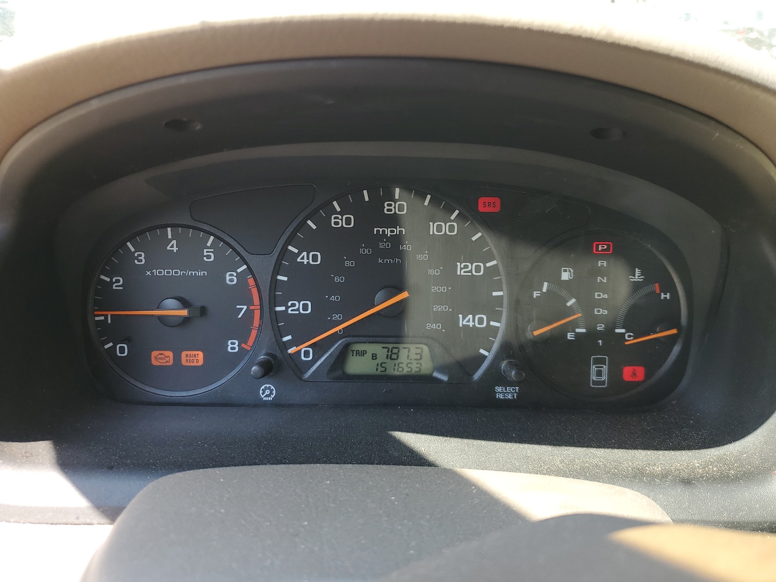 1HGCG6654YA066640 2000 Honda Accord Lx