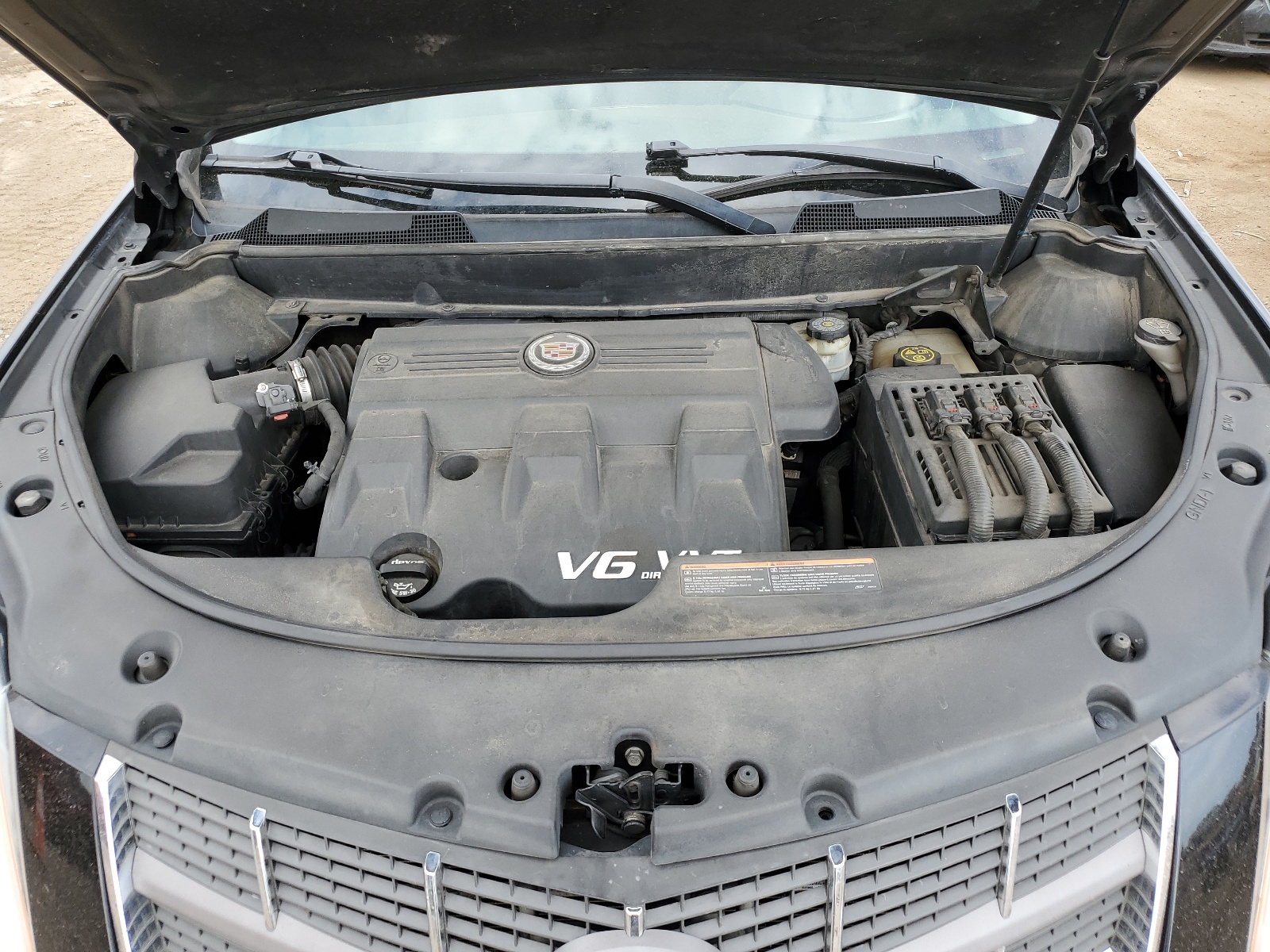 3GYFNDE34CS656845 2012 Cadillac Srx Luxury Collection