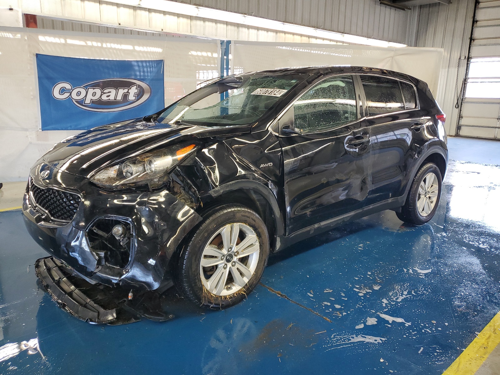 2018 Kia Sportage Lx vin: KNDPMCAC9J7405697