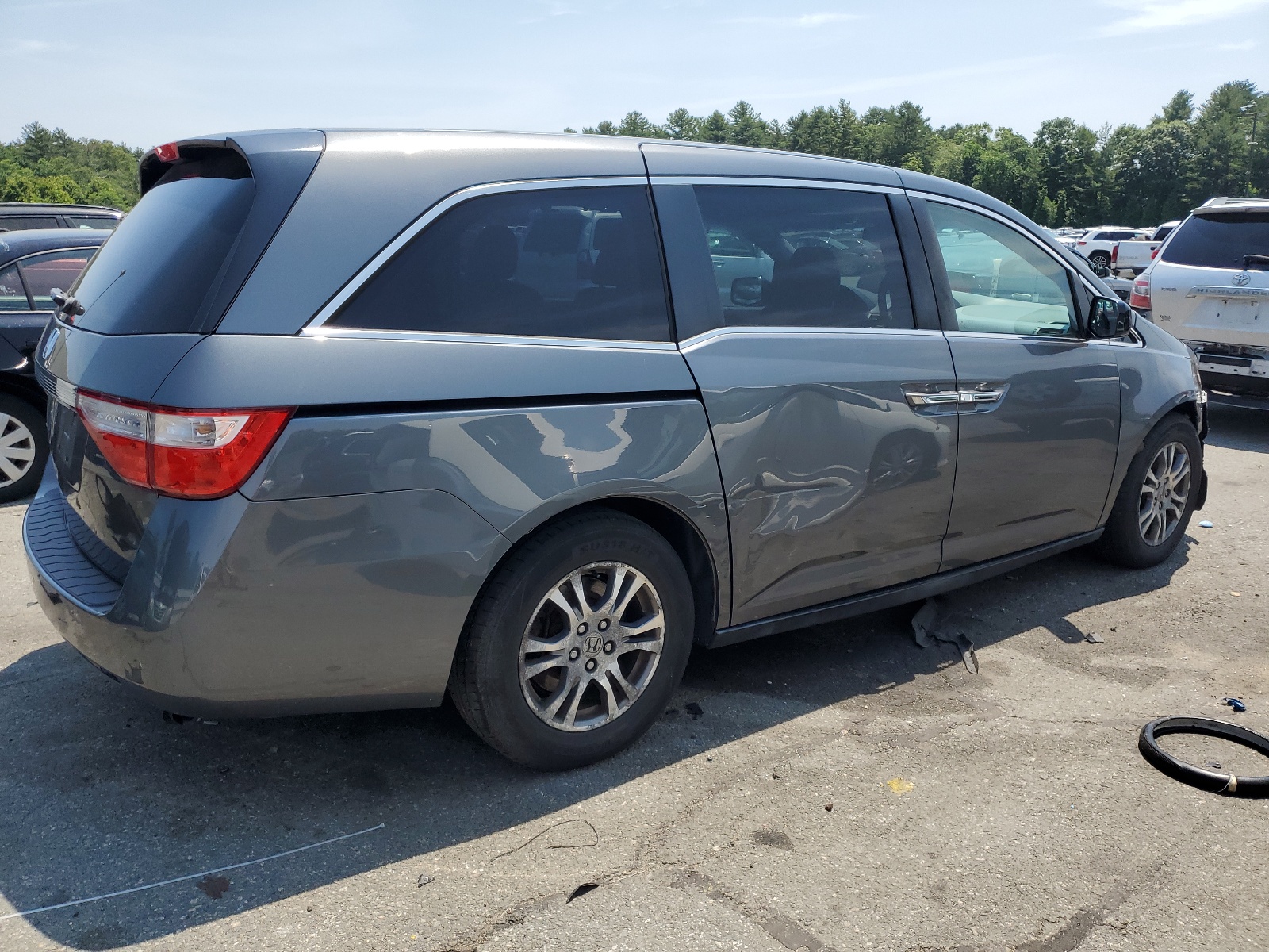 5FNRL5H46CB063287 2012 Honda Odyssey Ex