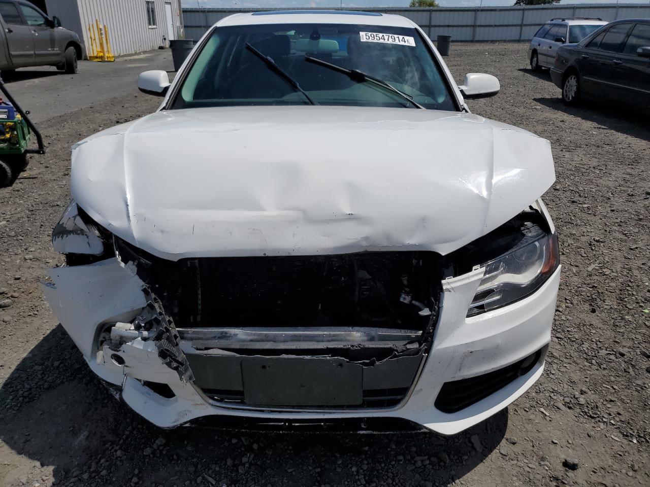 2012 Audi A4 Premium VIN: WAUBFAFL7CN012195 Lot: 59547914