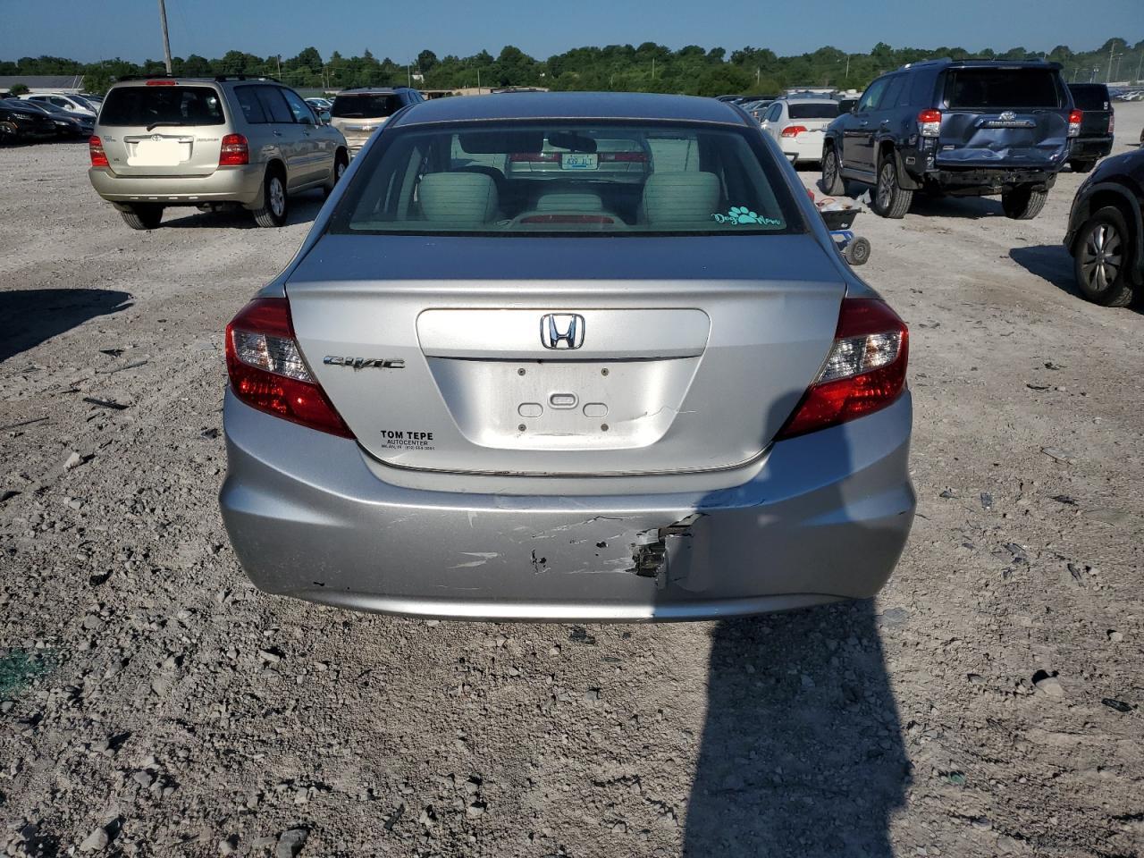 2012 Honda Civic Lx VIN: 2HGFB2F54CH589896 Lot: 60469374