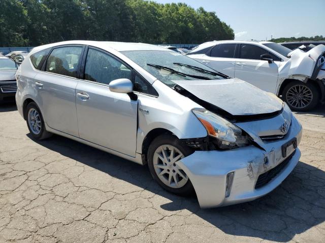 Кросовери TOYOTA PRIUS 2012 Сріблястий