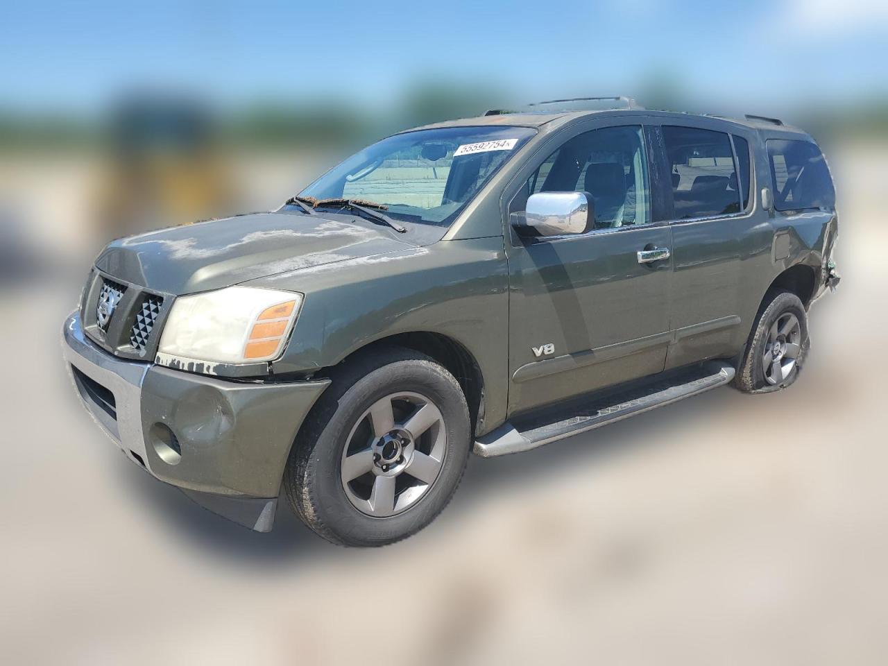2005 Nissan Armada Se VIN: 5N1AA08AX5N704811 Lot: 55592754