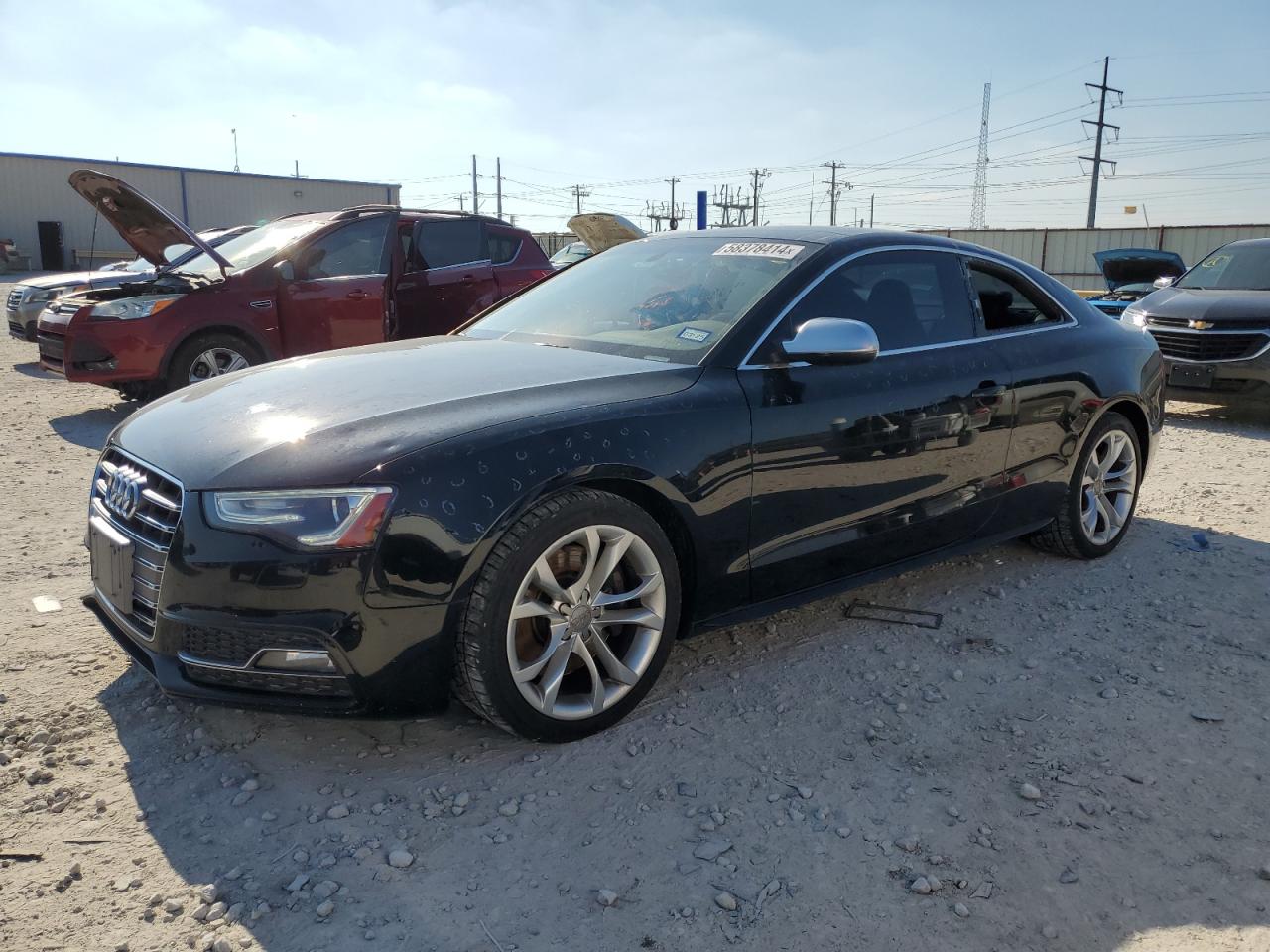 2013 Audi S5 Premium Plus VIN: WAUCGAFR3DA017747 Lot: 58378414