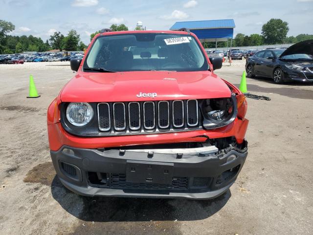  JEEP RENEGADE 2017 Красный