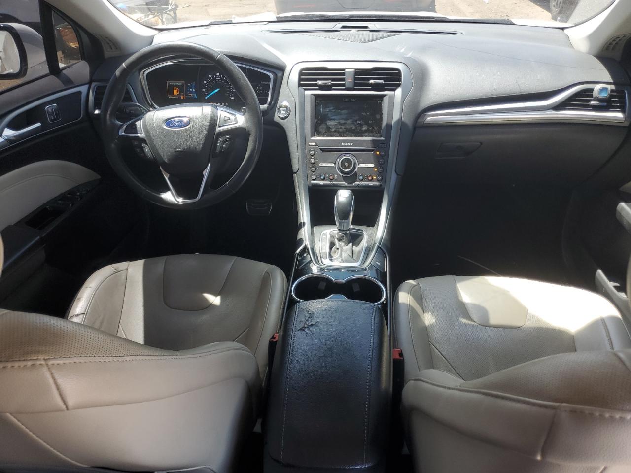 2016 Ford Fusion Titanium VIN: 3FA6P0K95GR215228 Lot: 59670714