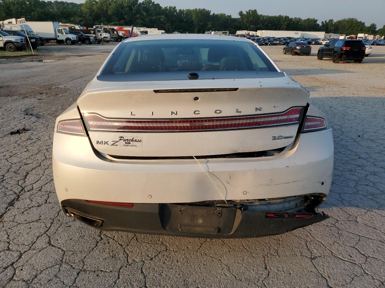 2013 Lincoln Mkz VIN: 3LN6L2G96DR822806 Lot: 59283624