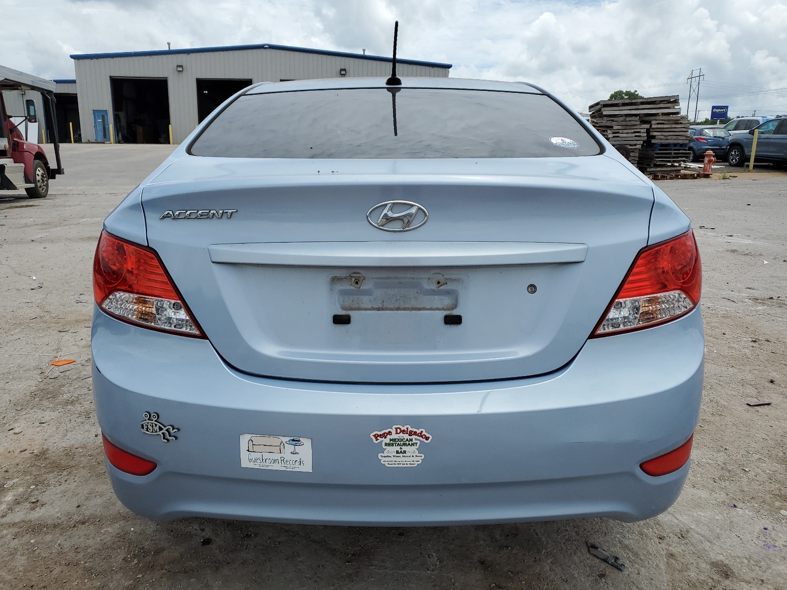 KMHCU4AE8EU751569 2014 Hyundai Accent Gls