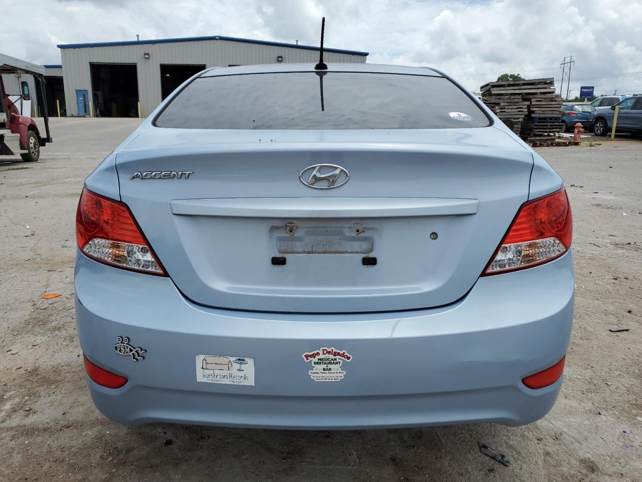 2014 Hyundai Accent Gls VIN: KMHCU4AE8EU751569 Lot: 60158064