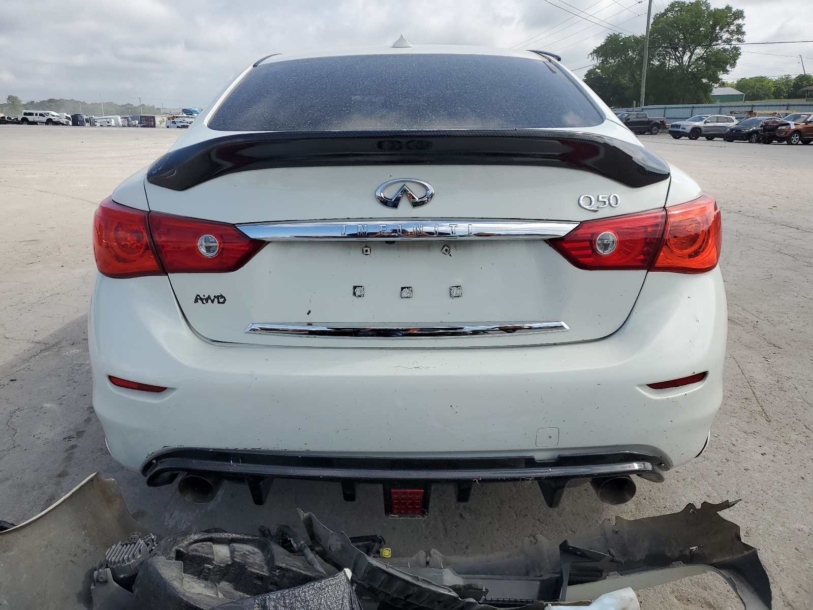 JN1BV7APXEM685285 2014 Infiniti Q50 Base