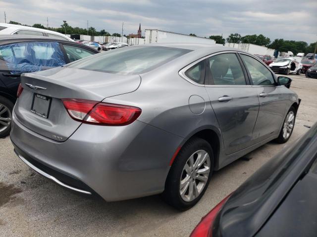 Sedans CHRYSLER 200 2015 Srebrny