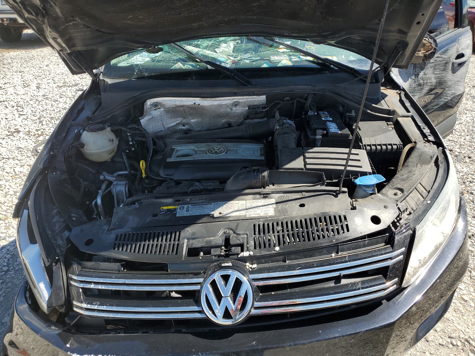 WVGBV7AX4HK053844 2017 Volkswagen Tiguan S