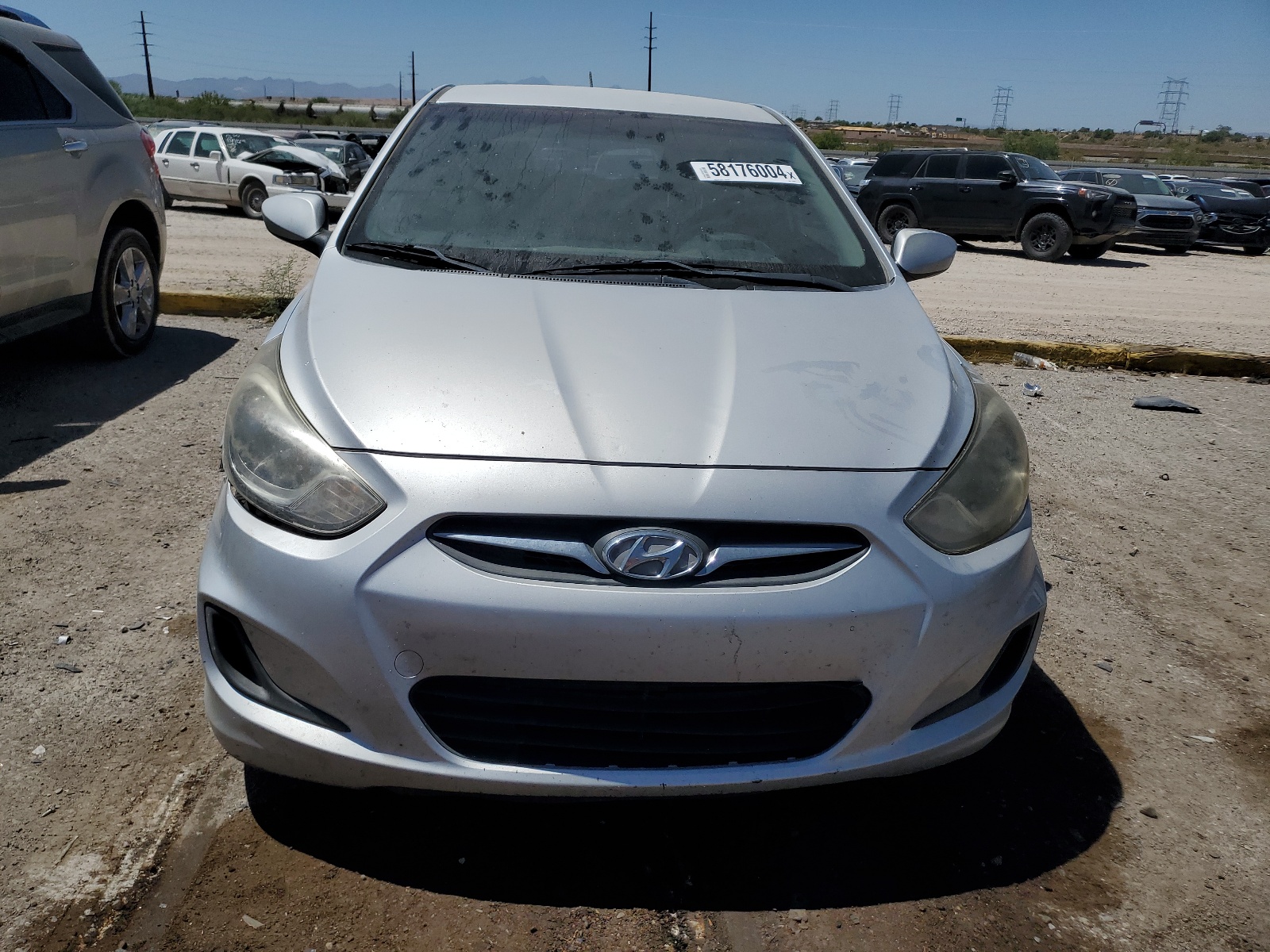 2014 Hyundai Accent Gls vin: KMHCT5AE2EU158461