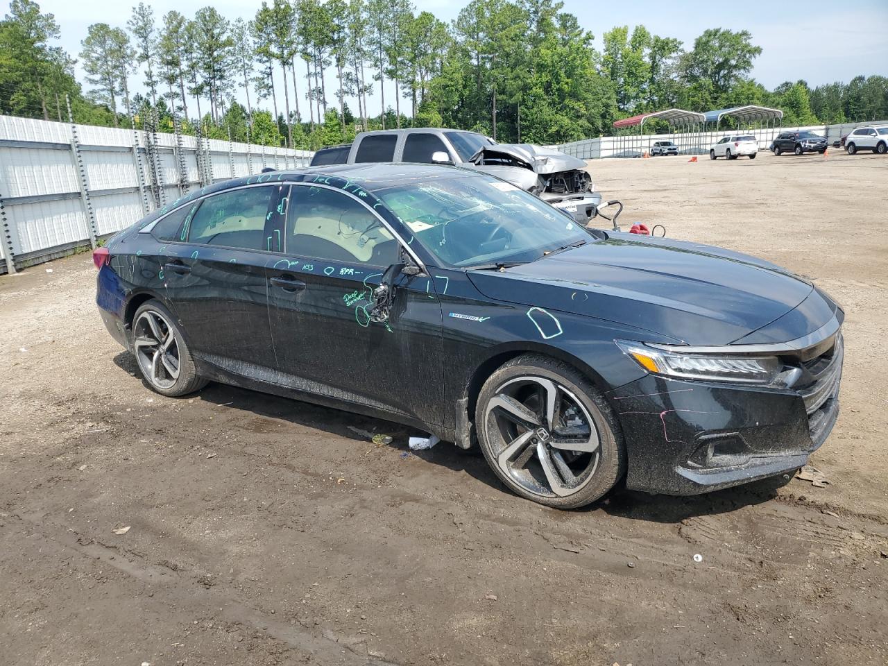 2022 Honda Accord Hybrid Sport VIN: 1HGCV3F23NA047776 Lot: 60112894