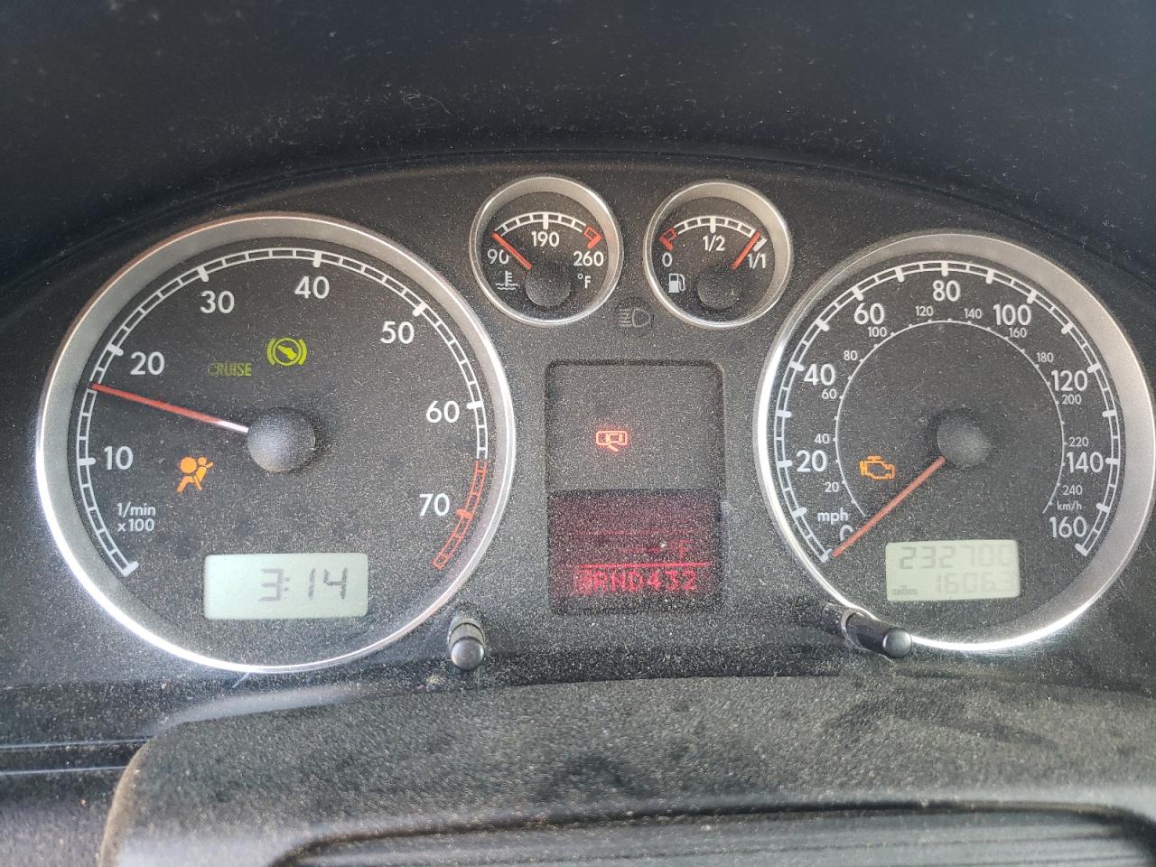 2003 Volkswagen Passat Glx 4Motion VIN: WVWYH63B53E156991 Lot: 59006994